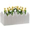 Gardenised Vinyl Planter Box Garden Bed Flower Pot QI004006A.L - alternate 1